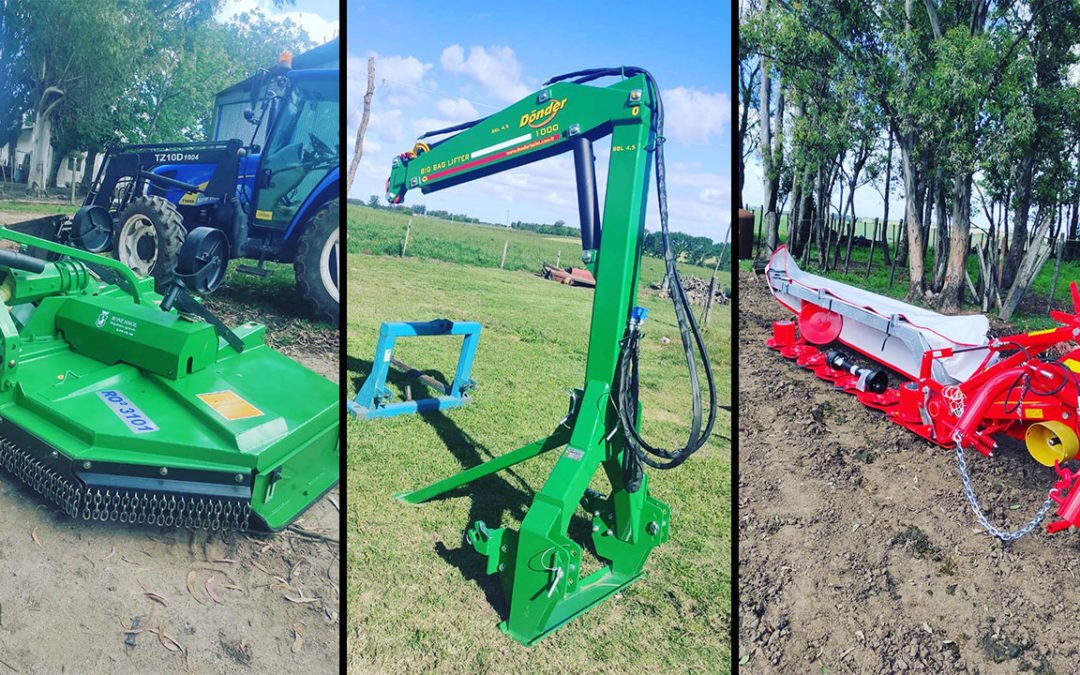 Entregamos Segadora Marangon, Rotativa Tatú y Guinche Donder