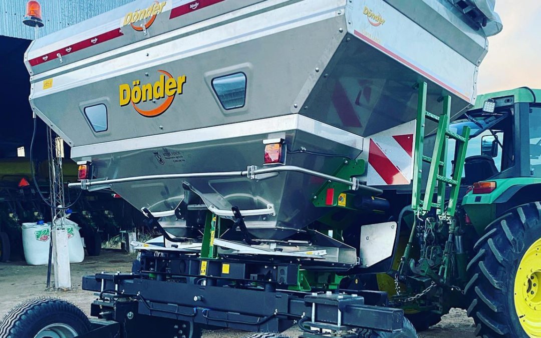 Entrega fertilizadora Donder acero inoxidable de 4000lts!!!