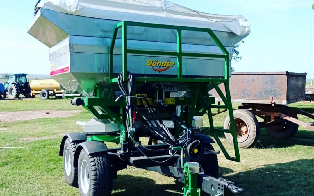 Entregamos fertilizadora Donder acero inoxidable 3000lts!!