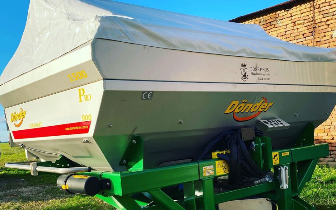 Se entregó fertilizadora Donder 1500lts acero inox!