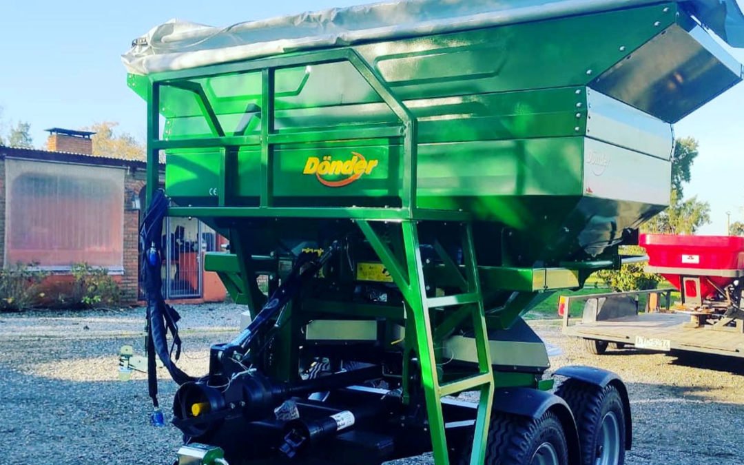 Entrega de fertilizadora Donder 3000lts en tándem!