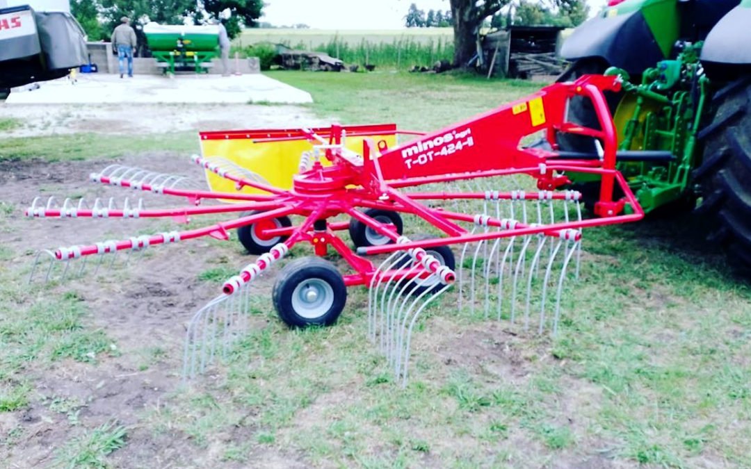 Se entregó un rastrillo giroscopico Minos de un rotor!