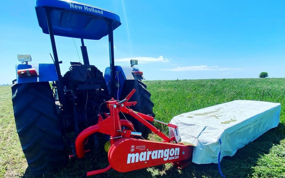 Entregamos 2 segadoras Marangon MDN-285!