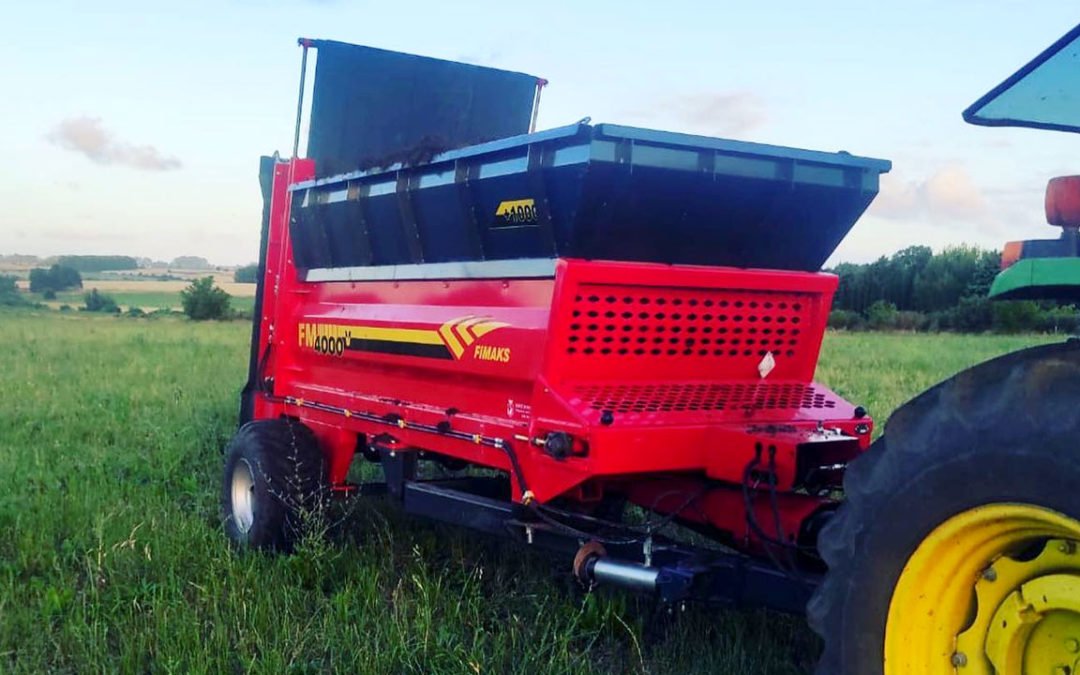 Entregamos Estiercolera fimaks 5TON para sólidos!
