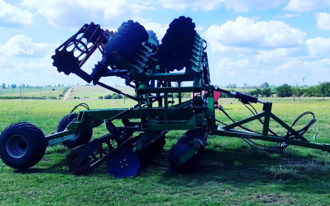 Rastra rápida de 6mts usada puesta en el campo‼️‼️