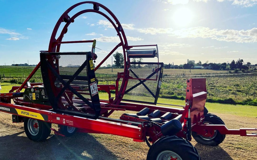 Entrega de Envolvedora Anderson IFX-720 x-Tractor