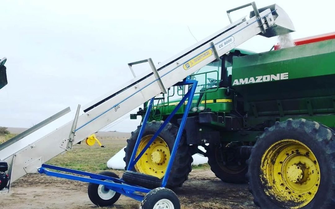 Hicimos entrega de cinta elevadora de granos Hartwich‼️