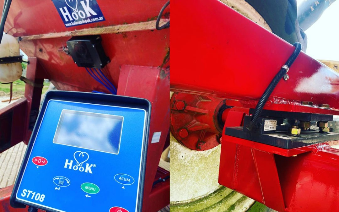 Colocación de balanza en tolva Fankhauser 8010