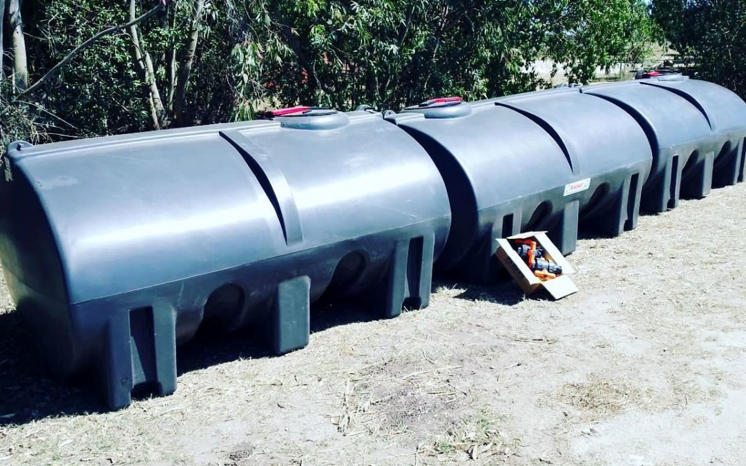 Siguen saliendo tanques de plástico horizontales‼️
