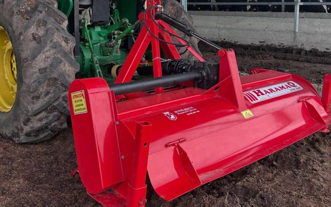 Hicimos entrega de un nuevo rotovador Haramaq origen Brasil