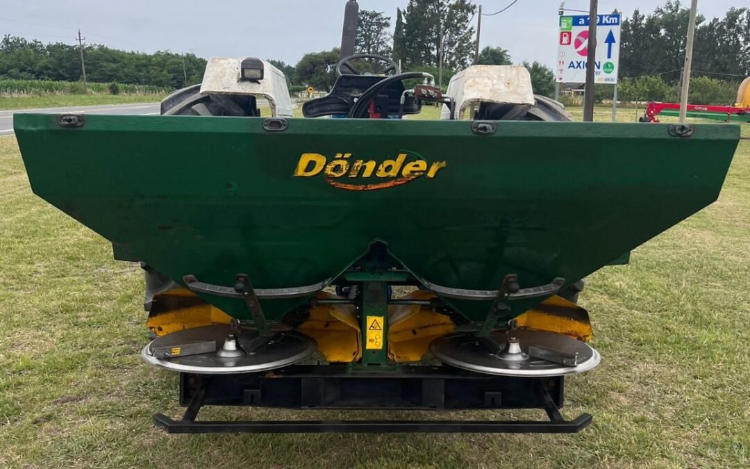 Fertilizadora Donder 970lts de chapa